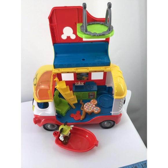 Disney RED BUS Accessories Boat Included Toy Vehicle Car - Picture 10 of 12